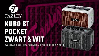 Fazley Kubo BT Pocket  Gitaarversterker  Bluetooth speaker [upl. by Anirres174]