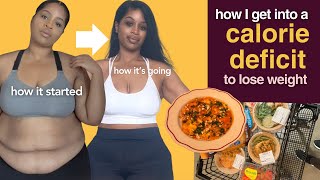 Calorie Deficit Explained How I Lost Almost 70 Pounds [upl. by Dosi]