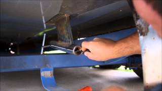 Flat Bottom VDrive Strut Bushing Replacement  Part 3 Removing Old Strut Bushing [upl. by Colon905]