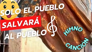 Valencia himno quotSOLO EL PUEBLO SALVARÁ AL PUEBLOquot canción dana [upl. by Kepner]