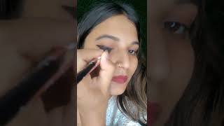 eye liner tutorial for beginners sorts shorts reels viral eyeliner eyelinertutorial [upl. by Nuncia]