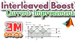 Interleaved Boost Converter using PWM MATLABSimulink [upl. by Llenart]