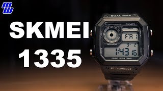 SKMEI 1335  A Casio Royal Ripoff  Review Measurements Lume  Priscilla is missing [upl. by Nicko476]