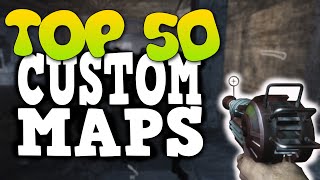 Top 50 WAW Custom Zombies Maps  2021 [upl. by Garretson]