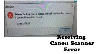 How To Resolve Canon Scanner Lide Error Code 2 179 10 [upl. by Gerdy713]