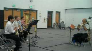 Alessi playing Mahler 5 1st movement excerpts [upl. by Asiuol]