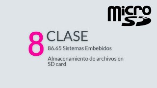 Clase 8  Almacenamiento de archivos en SD card [upl. by Kluge569]