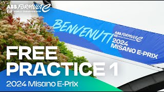 2024 Misano EPrix Round 6  Free Practice 1 [upl. by Anastasio635]