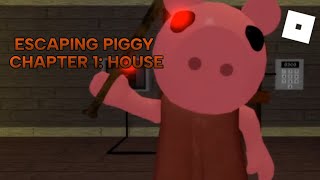 Piggy CHAPTER HOUSE WALKTHROUGH  NO BOTJUMPSCARES Roblox [upl. by Hanforrd]