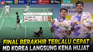 Cuma Dapet 1 Digit Poin😱Leo Carnando Jadi MVP Sampe Bagas KEHABISAN Raket Di Final Korea open 2024🔥 [upl. by Noslien966]