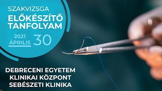 Szakvizsga előkészítő tanfolyam 20210430 LIVE STREAM [upl. by Barbaresi496]