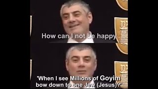 Rabbi Yosef Mizrachi Is Happy Millions Of Goyim Bow Down To One Jew Jesus [upl. by Craggy422]