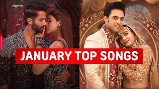 January 2024 Most Viewed Indian Songs  Top 25 Bollywood Hindi Songs Of January 2024 [upl. by Anrahs]