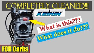 Carburetor Maintenance  How to Completely Clean a Keihin FCR Carburetor [upl. by Efinnej]