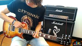 Estranged  Guns N Roses guitar cover solo by Matteo Muraro [upl. by Ecirtahs]