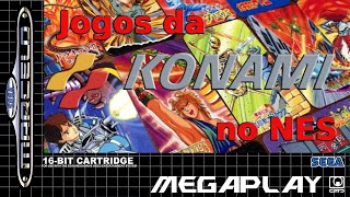 Megaplay Os jogos da KONAMI no NES  1 [upl. by Ahsata128]