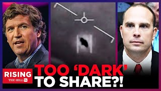 Tucker Carlson Knows SECRET UFO Thats TOO DARK To Share Grusch Says Feds Have KILLED Witnesses [upl. by Kaufman]