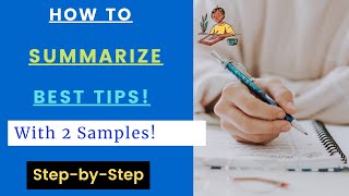 Best Guide Summary Writing  StepbyStep  O Level English 1123 [upl. by Notsniw]