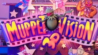 MuppetVision 3D 1 of 2 Disney California Adventure [upl. by Dolley]