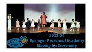 Springer Preschool Academy Moving Up Ceremony [upl. by Nahgam1]