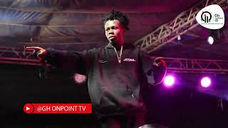 Strongman dss Kweku Smoke live On Stage  Yfm Area Code Jams [upl. by Losse]