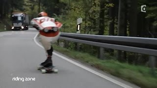 Longboard Downhill  Les surfeurs de lasphalte [upl. by Kuster]