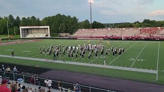 Lowellville High School Marching Band  Boardman Band Night  8262023 [upl. by Ashford438]