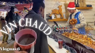 JE BOIS POUR LA PREMIÈRE FOIS DU VIN CHAUD vlogmas6 [upl. by Hazard]