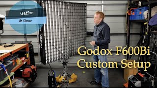 Gaffer amp Gear 266  Godox F600Bi Custom Setup [upl. by Eugor]