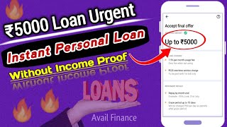 ₹5000 Urgent Loan 30 दिनों के लिए तुरंत लें । Mini Loan App [upl. by Fidellia]