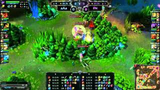 Fnatic Vs aAa Game 1 League of Legends Season One Championship Dreamhack [upl. by Novled]