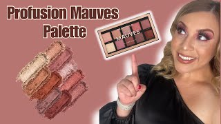 Profusion Eyeshadow Mauves Palette 2023 [upl. by Euqilegna]