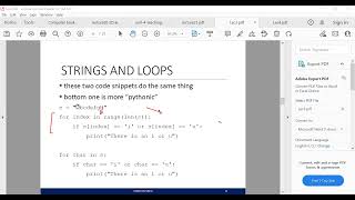 Handling Loops and Conditional Statements in Python Class 35  Part 1 [upl. by Sac]