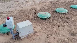 Our Septic Install  Aerobic Septic Systems with Spray Irrigation [upl. by Belanger]