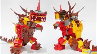 Lego Katzilla 70827 Alternative Build [upl. by Silera]