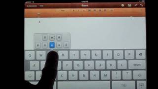 iPads Hidden Keyboard Functions Tips amp Tricks [upl. by Coben954]