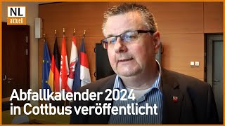 Cottbus  Neuer Abfallkalender 2024 veröffentlicht [upl. by Heywood950]