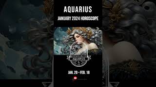 Aquarius January 2024 Horoscope  Astrology Forecasts amp Monthly Predictions [upl. by Fording119]