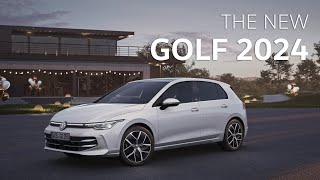 World Premiere  New VW Golf 2024 [upl. by Arrotal]