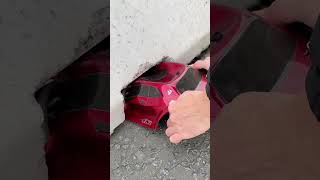 Fast RC Car vs WALL [upl. by Nonnahsed]