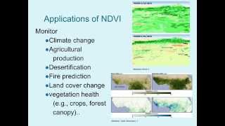 Image Analysis using NDVI to Assess Vegetation Greenness iGETTRemote Sensing [upl. by Yojenitsirk]