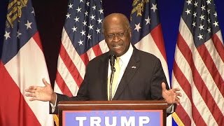 Herman Cain quotShucky Duckyquot Trump is not a racist [upl. by Colvin798]