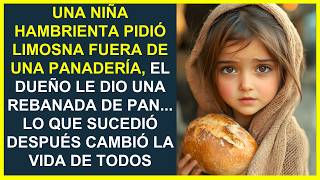 NIÑA PIDIÓ LIMOSNA EN UNA PANADERÍA EL DUEÑO LE DIO PAN LO QUE PASÓ DESPUÉS SORPRENDIÓ A TODOS [upl. by Fabien]