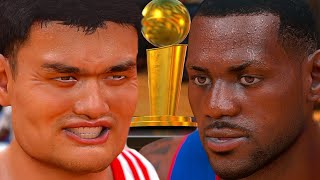 NBA Championship On The Line NBA 2K24 Yao Ming My Career Ep 9 [upl. by Lanette92]