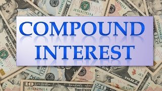 Compound Interest lesson 1 [upl. by Adirem48]