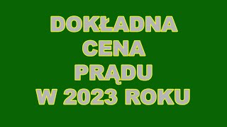 URE opublikował taryfy za prąd na 2023 rok Zsumowałem składniki [upl. by Reynold]