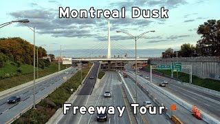 Montreal Night Freeway Tour  July 2020  20200711 [upl. by Rhoads]