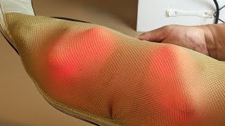 Shiatsu Kneading Neck and Back Massager With Wrap Heat Therapy  by ETTG [upl. by Akcir]