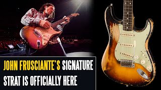 Fender Announces the John Frusciante Signature Strat [upl. by Norraf]