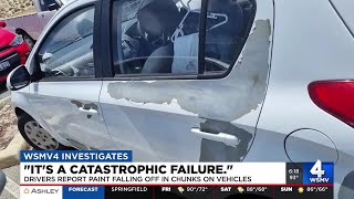 Drivers report paint falling off in chunks on vehicles [upl. by Zsa Zsa]